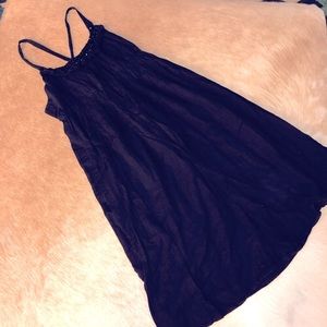 2/$20: Kenzie beaded lined all cotton dress sz S